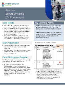  Overservicing (GI Endoscopy)